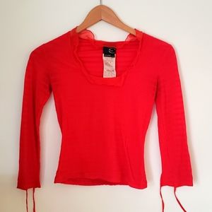 Just Cavalli red blouse